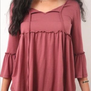 Altar’d State Peplum Top